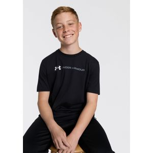 Under Armour - T-shirt - Zwart - Voor Kinderen - Korte Mouwen