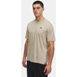 Under Armour - Tech - T-shirt - Lichtbruin - Korte Mouwen