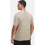 Under Armour - Tech - T-shirt - Lichtbruin - Korte Mouwen