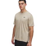 Under Armour - Tech - T-shirt - Lichtbruin - Korte Mouwen
