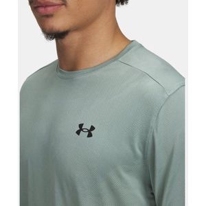 Under Armour Tech Vent Jacquard T-shirt Korte Mouwen Groen