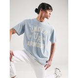 Under Armour - Heavyweight Varsity - T-shirt - Blauw - Korte Mouwen