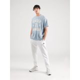 Under Armour - Heavyweight Varsity - T-shirt - Blauw - Korte Mouwen