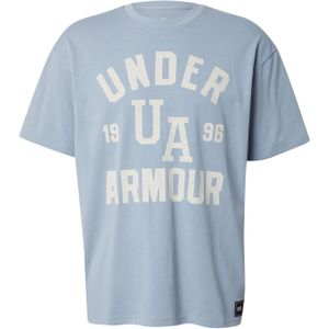 Under Armour - Heavyweight Varsity - T-shirt - Blauw - Korte Mouwen
