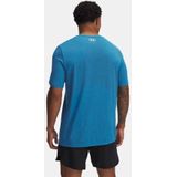UNDER ARMOUR - Vanish Seamless SS-BLU - Training T-shirt - Blauw - Ademend Materiaal