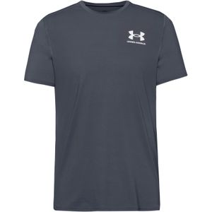 Under Armour - HeatGear Fitted T-Shirt - Ether Blue - Katoen