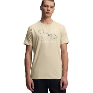 Under Armour - Foundation - T-shirt - Zwart - Katoenmix, Korte Mouwen