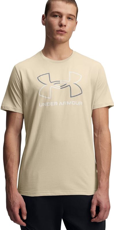 Under Armour - Foundation - T-shirt - Zwart - Katoenmix, Korte Mouwen