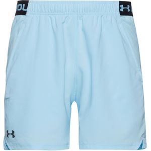 Under Armour - Vanish - Trainingsbroekje - Lichtblauw Zwart - 100% Polyester