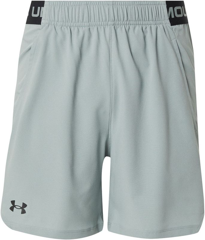 Under Armour - Vanish - Trainingsbroekje - Lichtgroen/Zwart - 100% Polyester, Ventilerende Mesh-vlakken