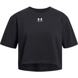 Under Armour - Rival - T-shirt - Zwart - Korte Mouwen