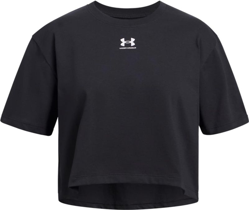 Under Armour - Rival T-shirt - Zwart - UA Tech™ Materiaal