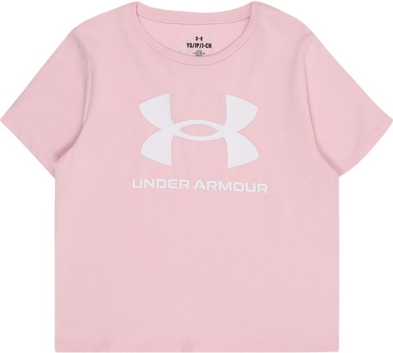 Under Armour - Big Logo - T-shirt - Meisjes - Korte Mouwen