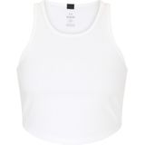 Under Armour - Rival Rib Tanktop - Sportshirt - Wit