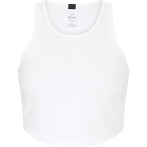 Under Armour - Rival Rib Tanktop - Sportshirt - Wit