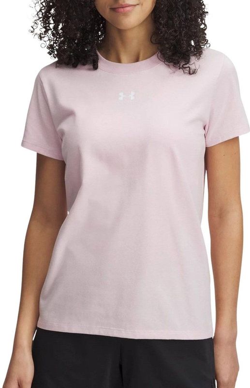 Under Armour - Rival Core - T-shirt - Zwart - Katoenmix, Sneldrogend, 4-way Stretch