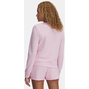 Under Armour - Rival Terry Crew Sweatshirt Damen prime pink