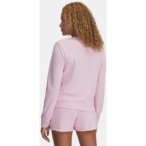 UA Rival Terry Crew - Roze - Loose Fit