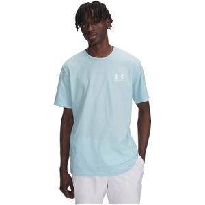 Under Armour Sportstyle Left Chest T-shirt Met Korte Mouwen Blauw 2XL / Regular Man