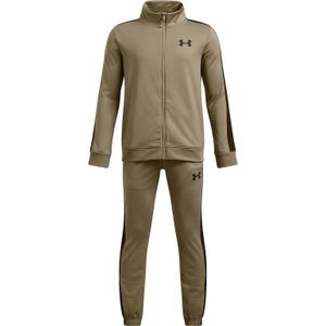 Under Armour - Rival Knit - Trainingspak - Olijfgroen Zwart - Zacht Materiaal