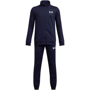 Under Armour UA Rival Knit Track Suit Jongens Trainingspak Navy