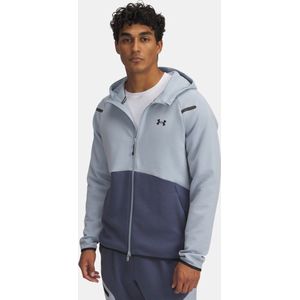 Under Armour Unstoppable Fleece Vest Lichtblauw Donkerblauw Zwart