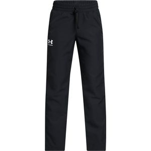 Under Armour - Rival Woven - Broek - Zwart - Waterafstotend, Ademend, Lichtgewicht, Elastische Tailleband