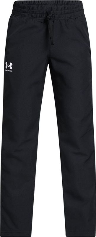 Under Armour - Rival Woven - Broek - Zwart - Waterafstotend, Ademend, Lichtgewicht, Elastische Tailleband