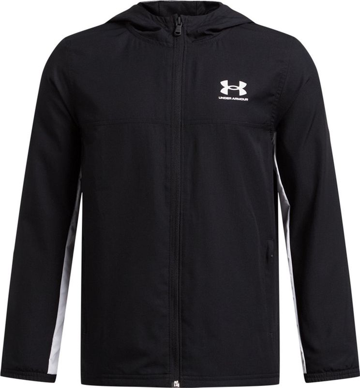 Under Armour - Rival Woven Jack - Downpour Grey - Lichtgewicht - Waterafstotende