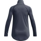 Functioneel Sportshirt - Lange Mouw - Ritssluiting - Logoprint