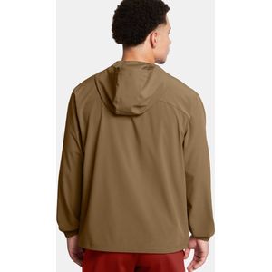 Under Armour Stretch Woven Windjack Beige Man