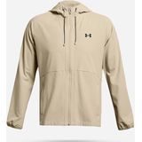 Under Armour Stretch Woven Windjack Beige Man