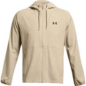 Under Armour Stretch Woven Windjack Beige Man