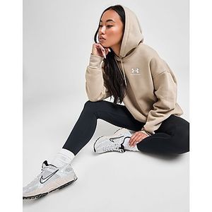 Under Armour - Icon Fleece Overhead Hoodie - Beige