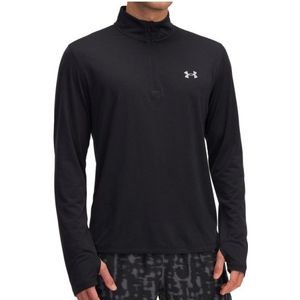 Under Armour - Longsleeve Launch 1/4 Zip - Zwart - T-shirt