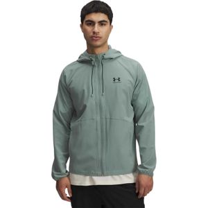 Under Armour - Stretch Woven Windbreaker - Sportvest - Groen