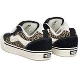 Vans - Knu Skool Cheetah - Sneakers - Zwart/Bruin