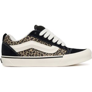 Vans - Knu Skool Cheetah - Sneakers - Zwart/Bruin