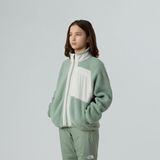 The North Face - Yumiori - Fleecejas - Slate Moss-white Dune - Voor Meisjes