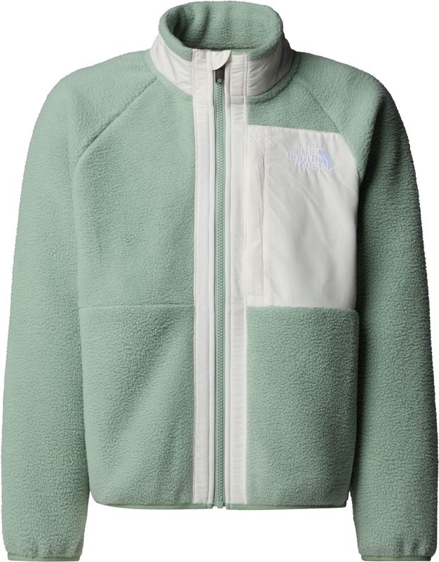 The North Face - Yumiori - Fleecejas - Slate Moss-white Dune - Voor Meisjes