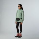 The North Face - Teen Glacier 1/4 Zip Pullover - Fleece - Groen - Unisex