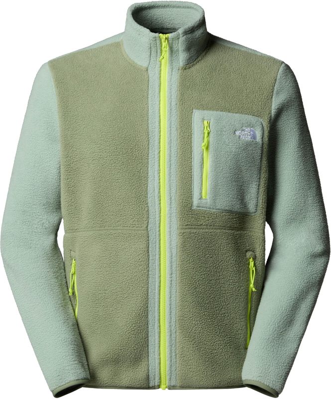 The North Face - Yumiori Full Zip - Fleecejas - Bark Mist/Slate Moss