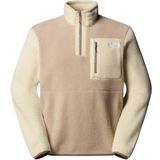 The North Face - Yumiori 1/4 Zip - Fleecejas - Mushroom Grey/Gravel/Mo