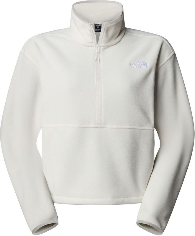 The North Face - Glacier 1/2 Zip - Fleece Vest - White Dune