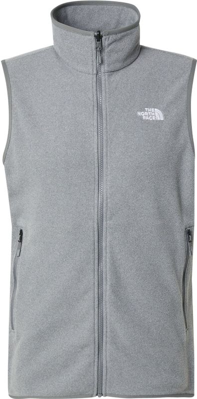 The North Face - Glacier - Fleecebodywarmer - Tnf Mid Grey Heather - Voor Heren