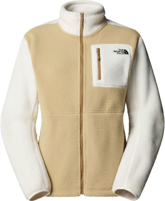 The North Face - Yumiori Full Zip - Fleecetrui - Khaki Stone White Dune - Voor Dames