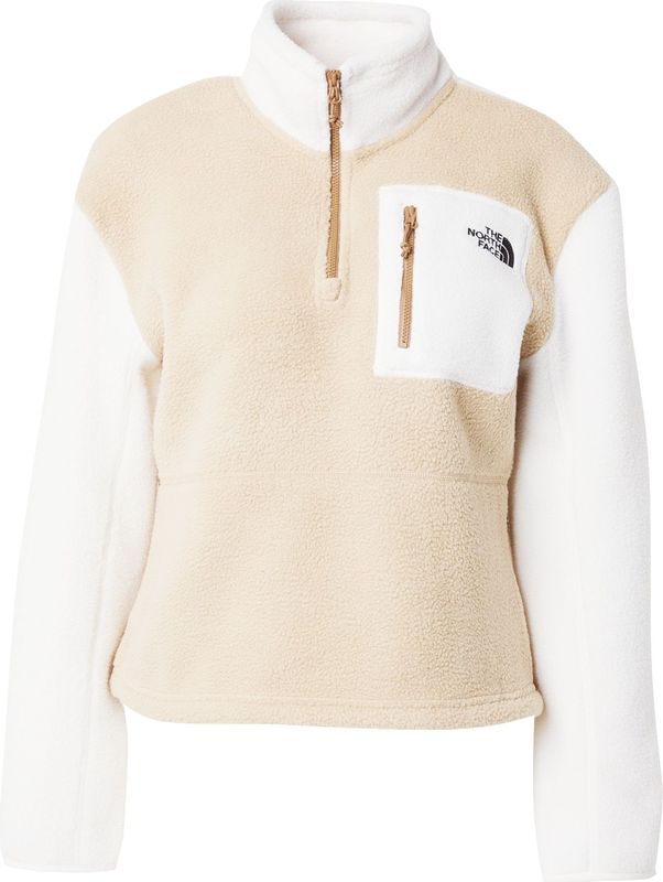 The North Face - Yumiori 1/4 Zip - Fleece - Khaki Stone White Dune - Voor Dames