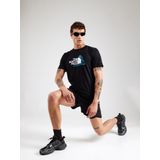The North Face - Mountain Foundation SS Tee Graphic - T-shirt - Zwart