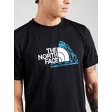 The North Face - Mountain Foundation SS Tee Graphic - T-shirt - Zwart