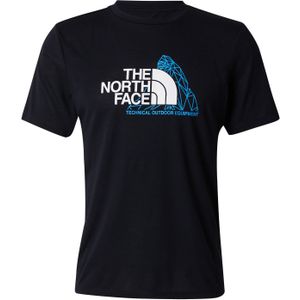 The North Face - Mountain Foundation SS Tee Graphic - T-shirt - Zwart
